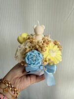 Teddy Bloom Candle Flower