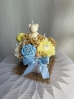 Teddy Bloom Candle Flower